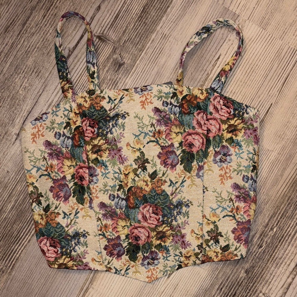Floral Crop Top